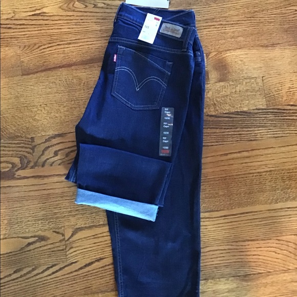 Levi’s 501 dark blue Capri jeans - Picture 2 of 3